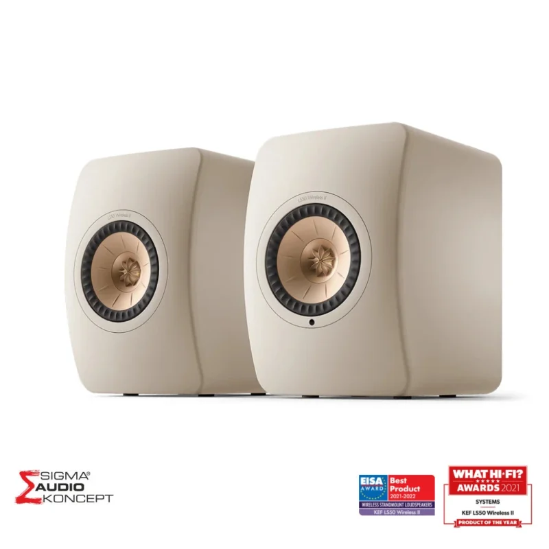Kef Ls50 Wireless Ii Sand Shell Sigma Audio