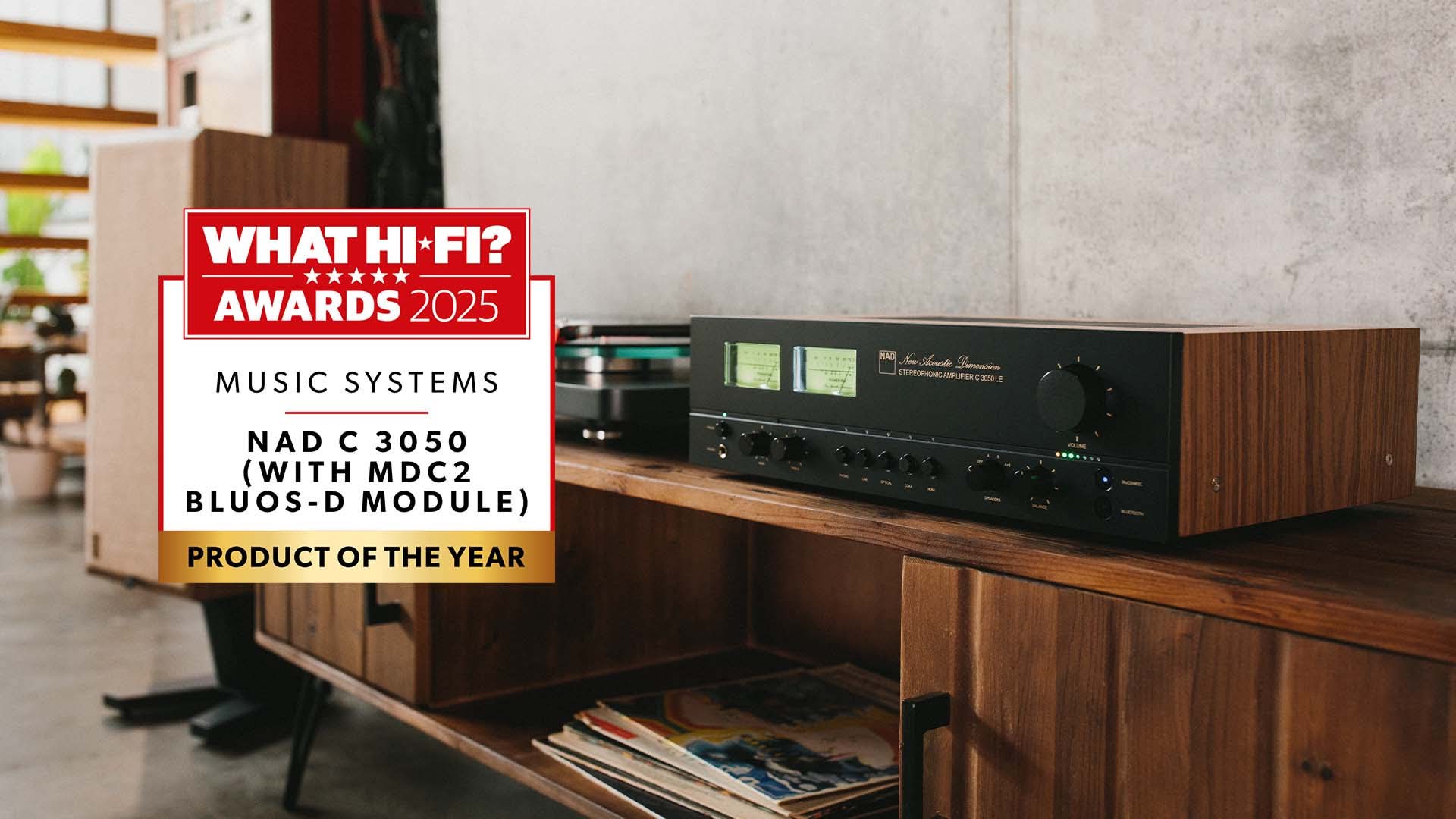 Nad C3050 Mdc2 Bluos D Product Of The Year